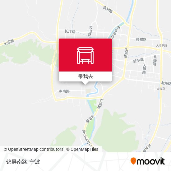 锦屏南路地图
