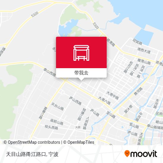 天目山路甬江路口地图