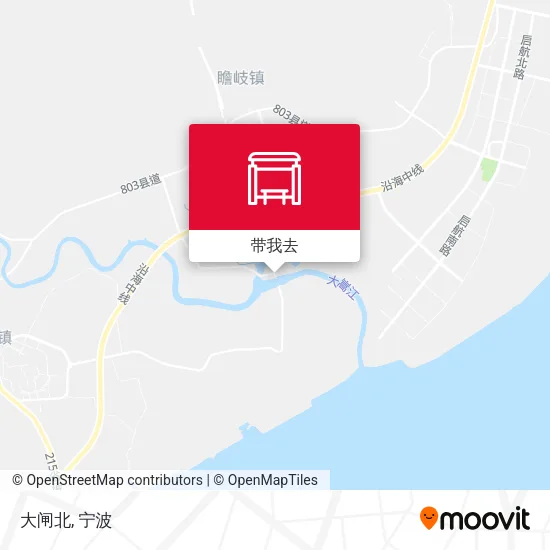 大闸北地图
