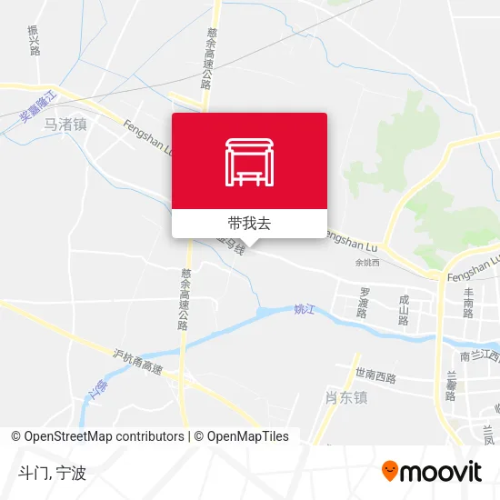 斗门地图