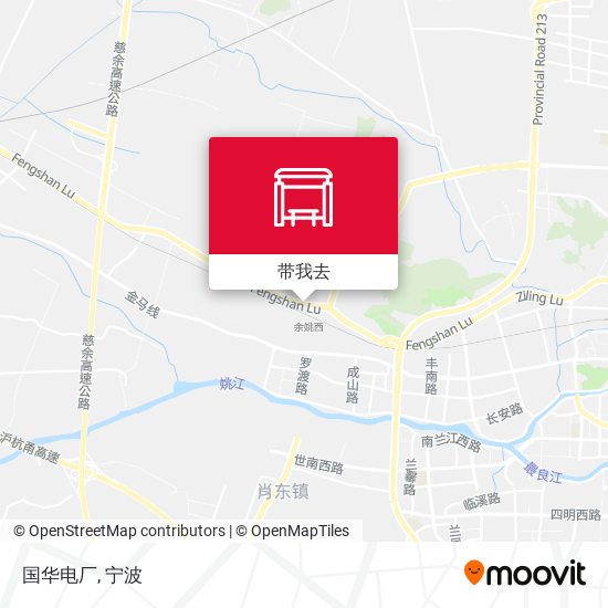 国华电厂地图