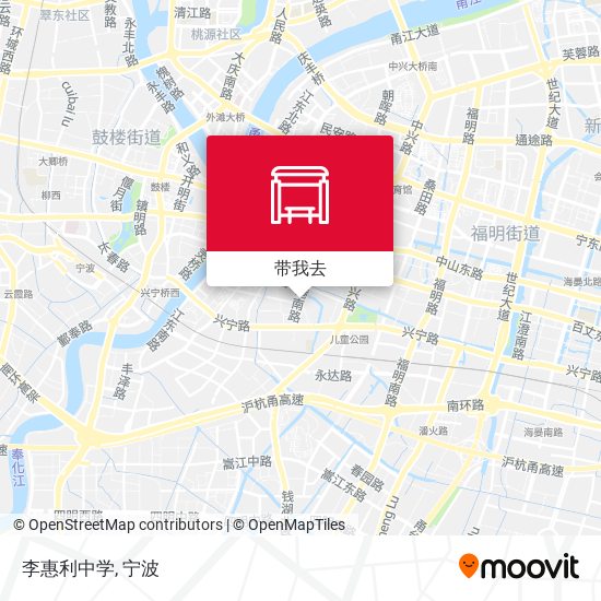 李惠利中学地图