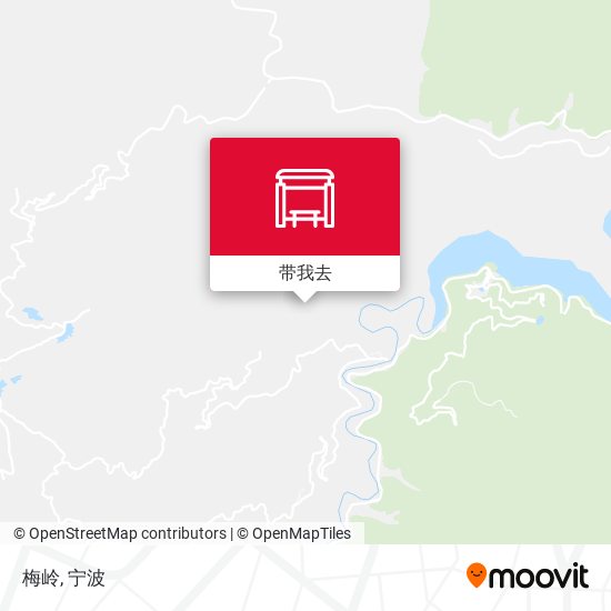 梅岭地图