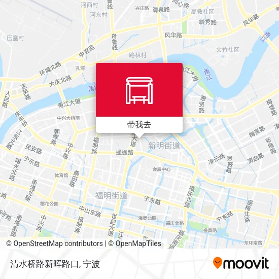 清水桥路新晖路口地图