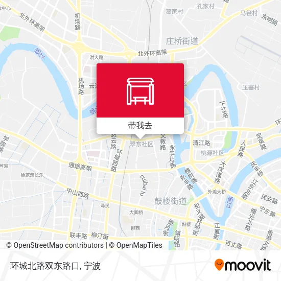 环城北路双东路口地图