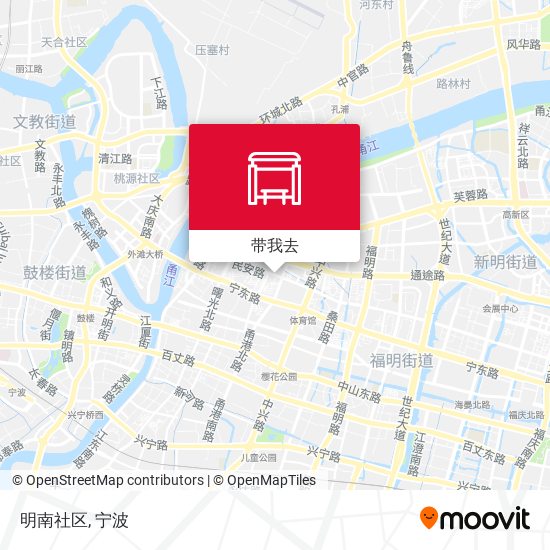 明南社区地图