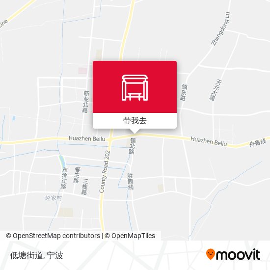 低塘街道地图