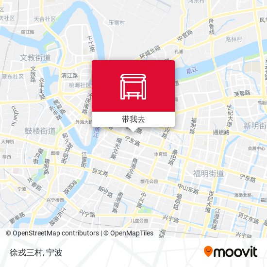 徐戎三村地图
