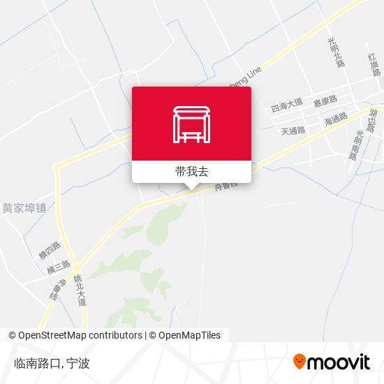 临南路口地图