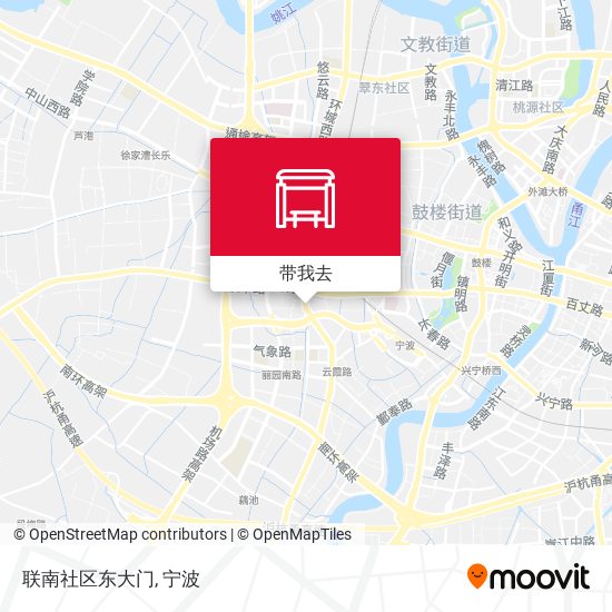 联南社区东大门地图