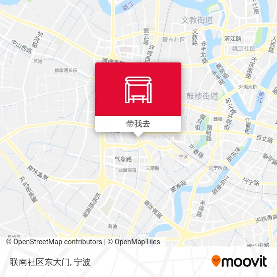 联南社区东大门地图