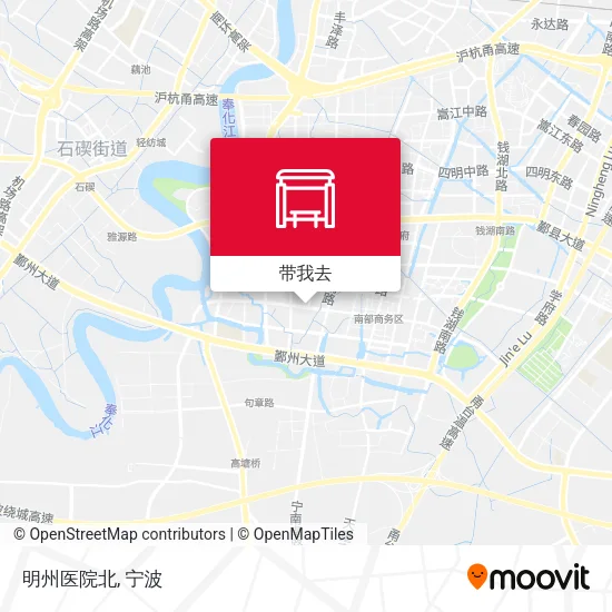 明州医院北地图