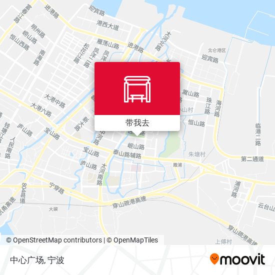 中心广场地图