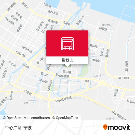 中心广场地图