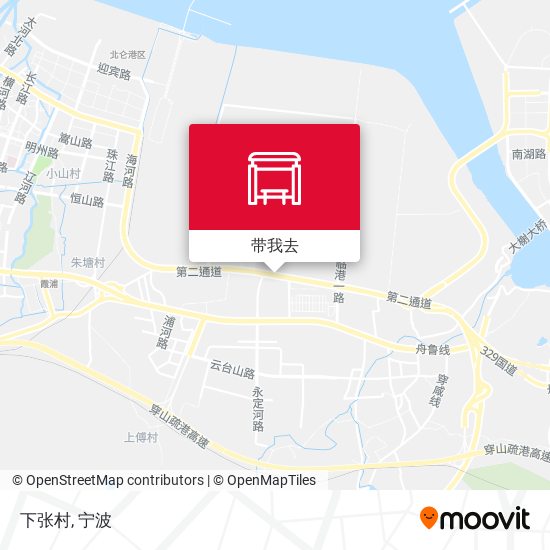 下张村地图