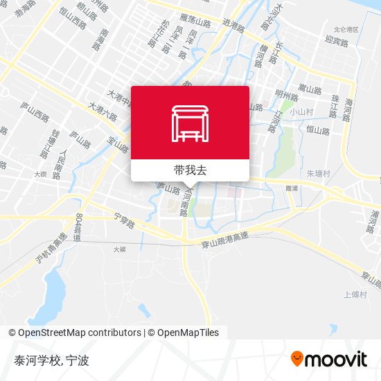 泰河学校地图