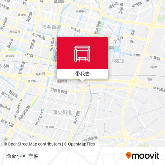 渔金小区地图