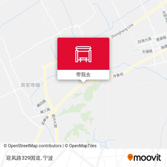 迎凤路329国道地图