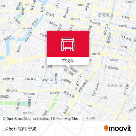 荣安和院西地图