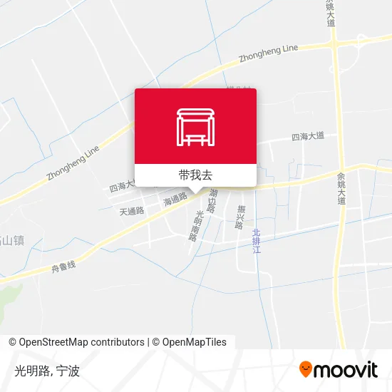 光明路地图