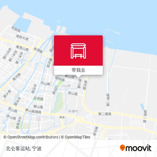 北仑客运站地图