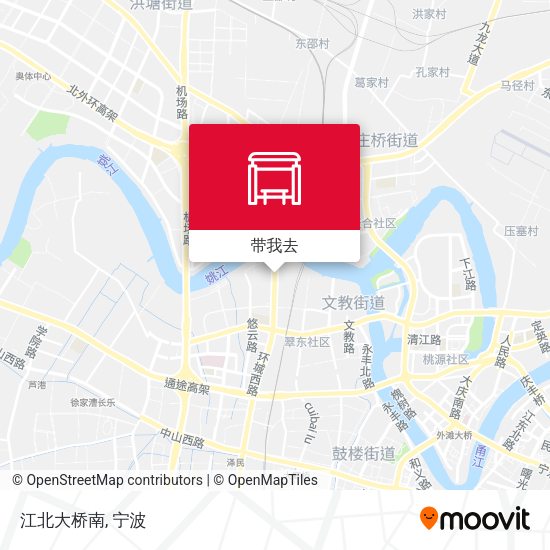 江北大桥南地图