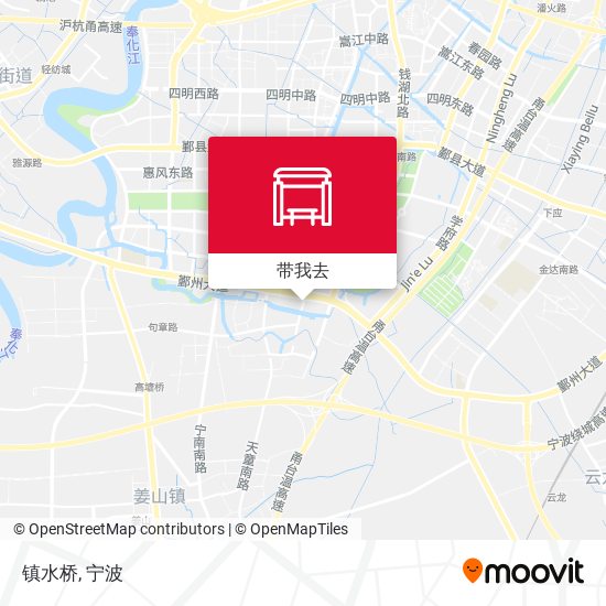 镇水桥地图