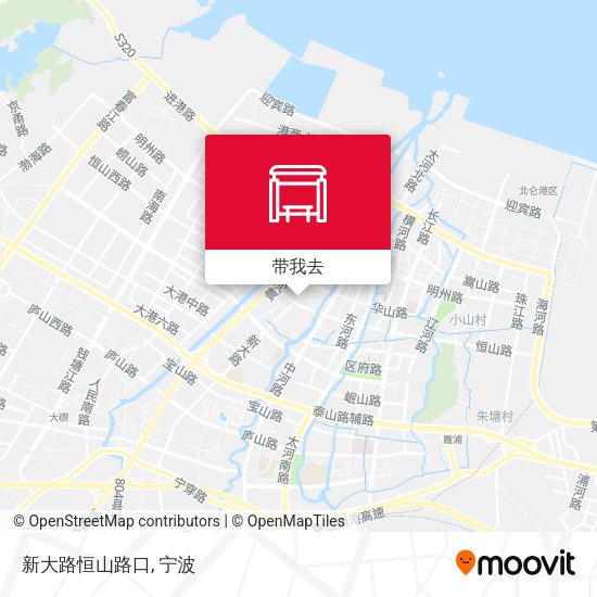 新大路恒山路口地图