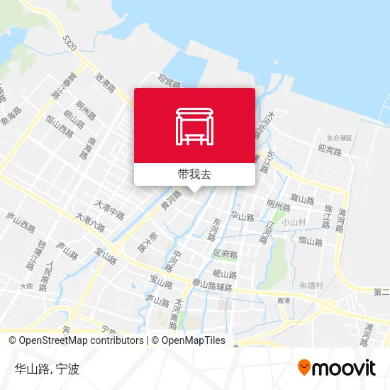 华山路地图