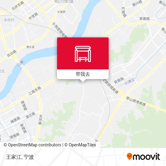王家江地图