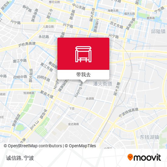 诚信路地图