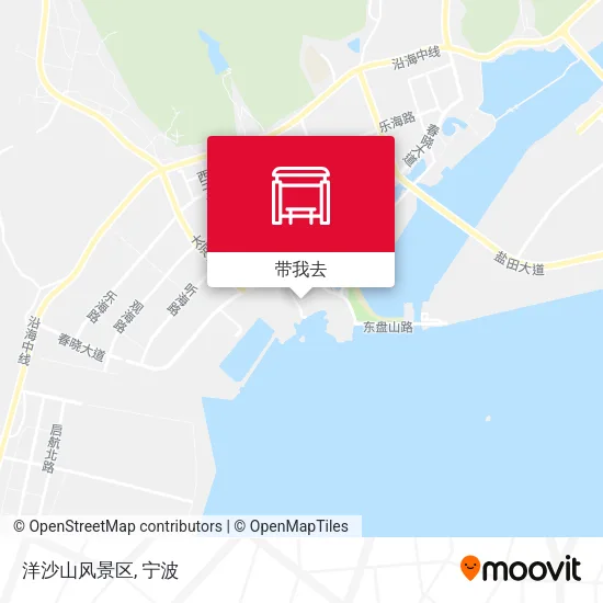洋沙山风景区地图