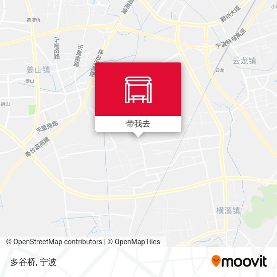 多谷桥地图