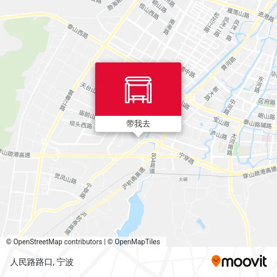 人民路路口地图