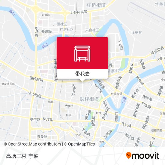 高塘三村地图
