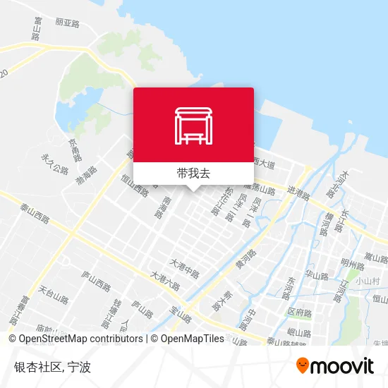 银杏社区地图