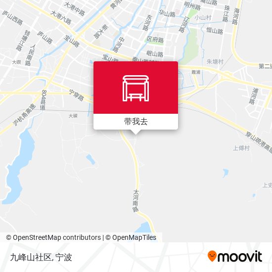 九峰山社区地图