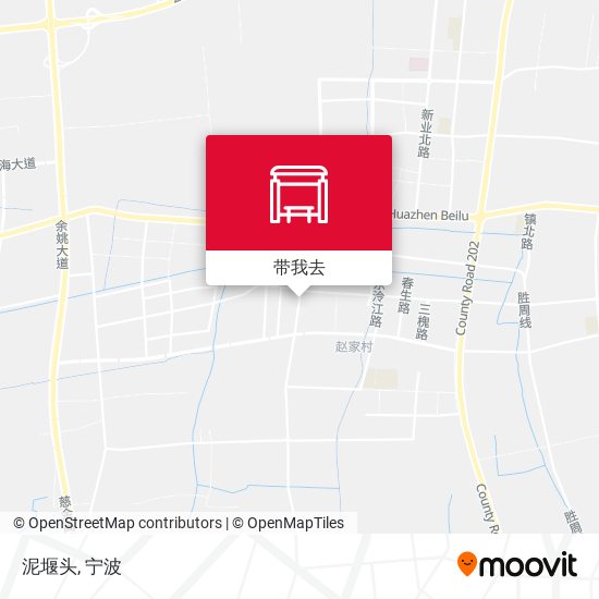 泥堰头地图