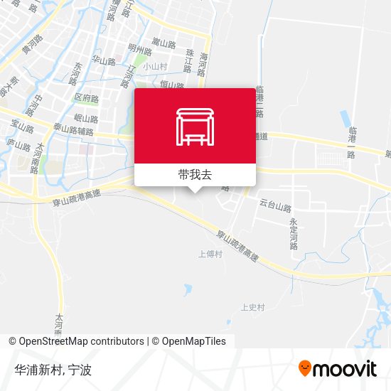 华浦新村地图