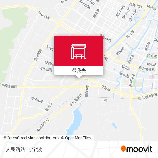 人民路路口地图