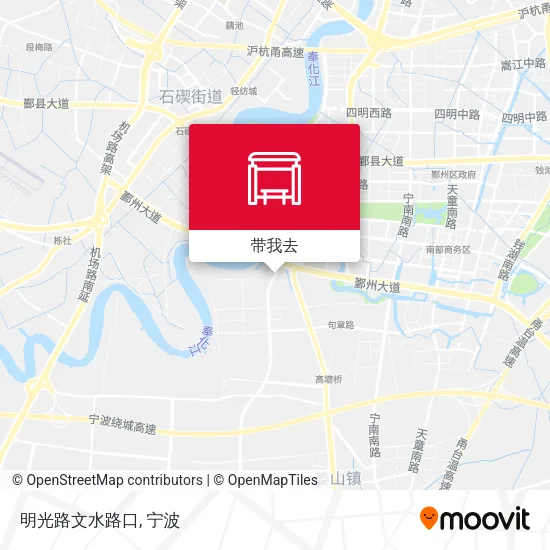 明光路文水路口地图