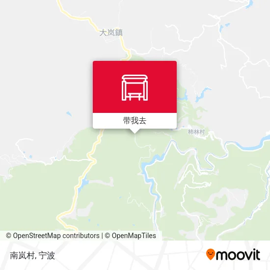 南岚村地图