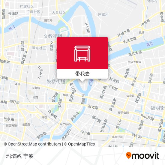 玛瑙路地图