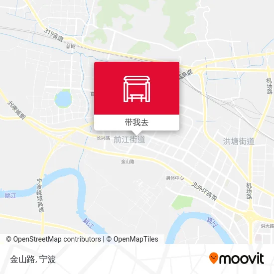 金山路地图