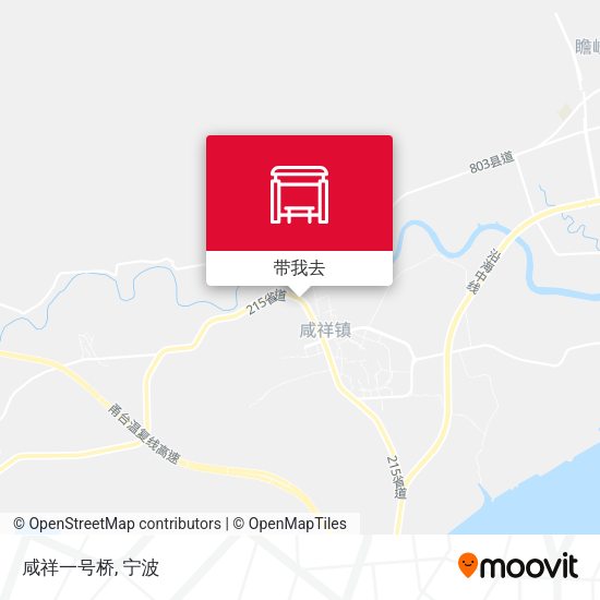 咸祥一号桥地图