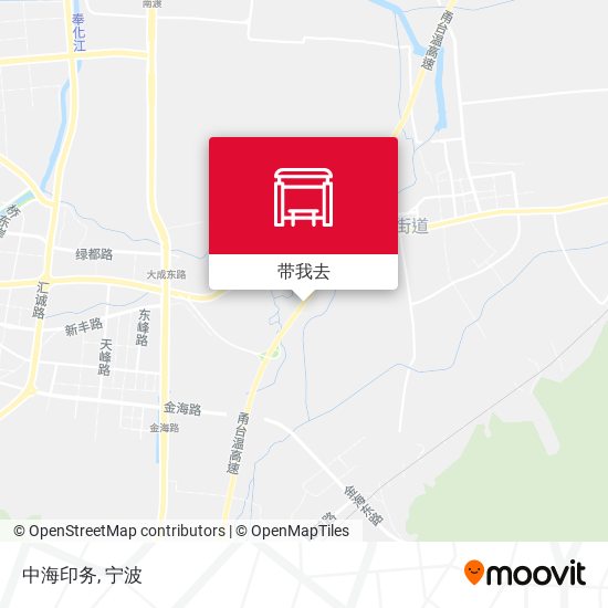 中海印务地图