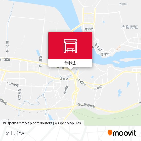 穿山地图