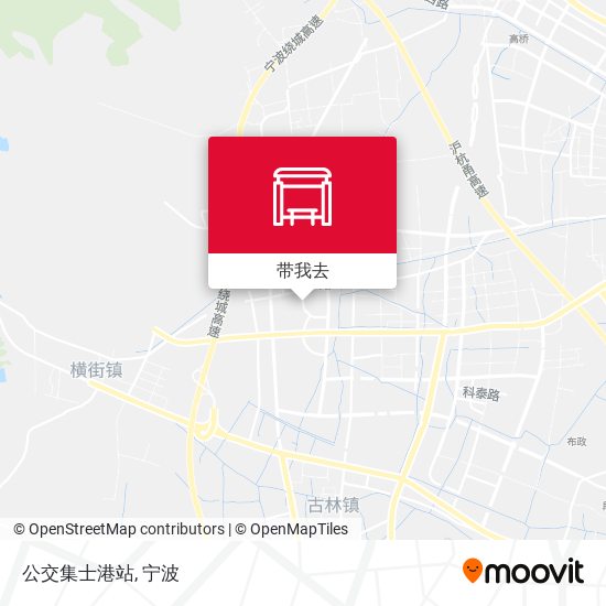 公交集士港站地图