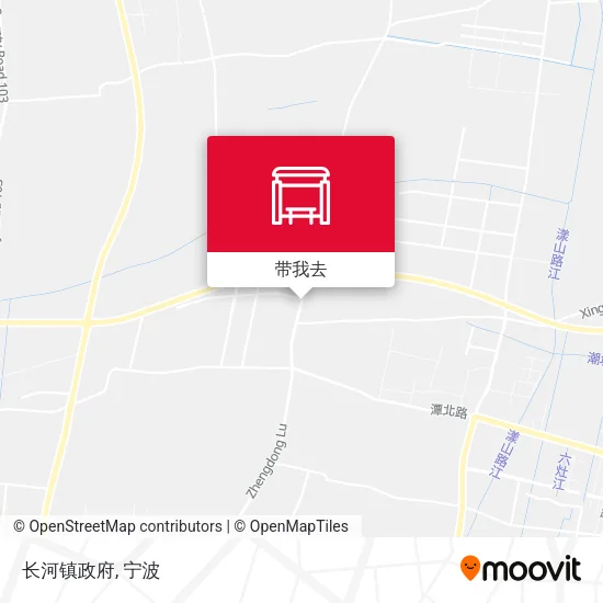 长河镇政府地图