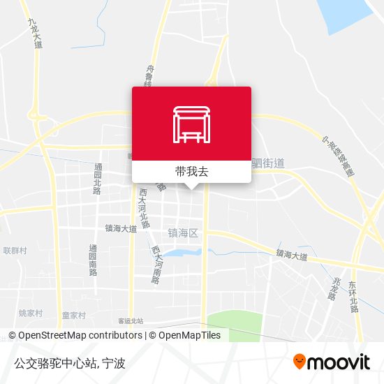 公交骆驼中心站地图